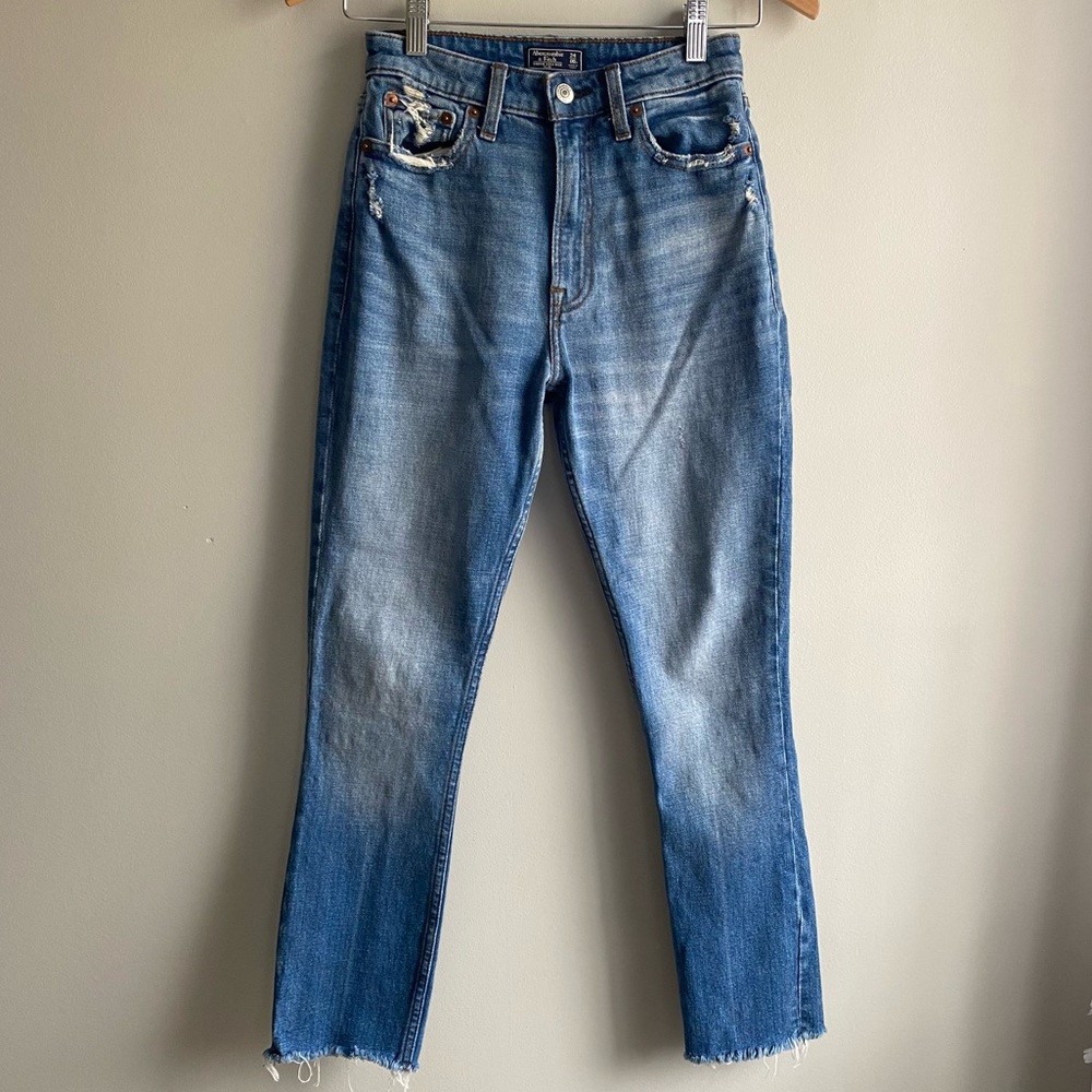 Abercrombie Simone High Rise Slim 00s 24s